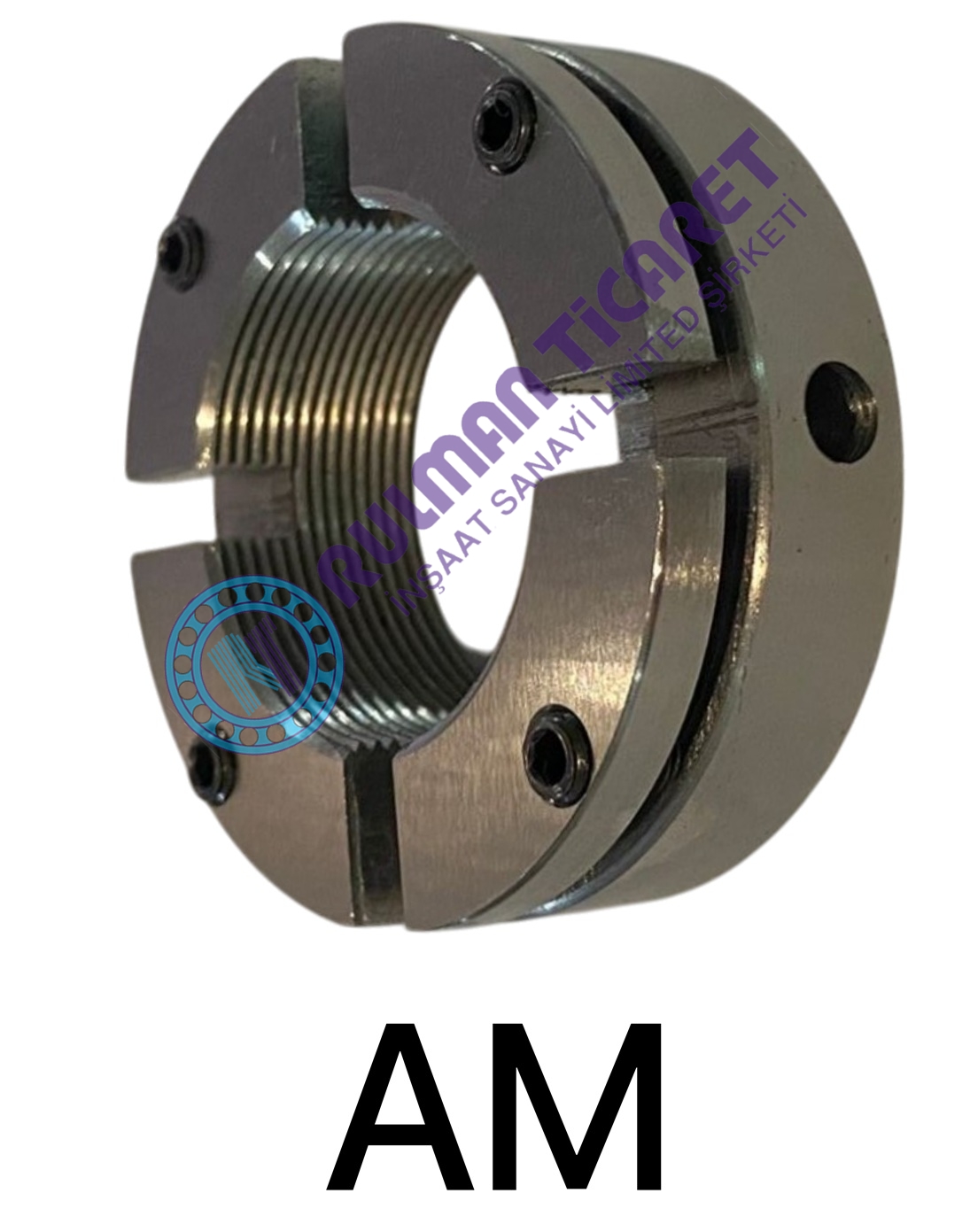 BMS%20AM20%20Özel%20Hassas%20Kilitleme%20Somunu%20M20x1x38x18%20mm