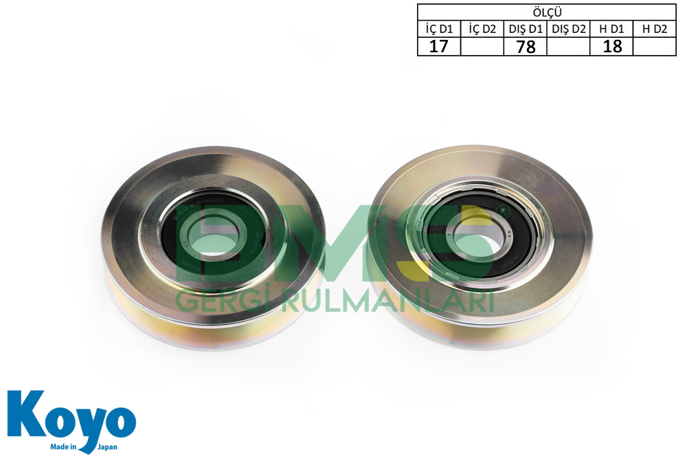 BMS%20047%20GERGİ%20RULMANI%20(17x78x18)%20NISSAN%20D-21%20PIKAP%20V%20KAYIS%20/%20BELT