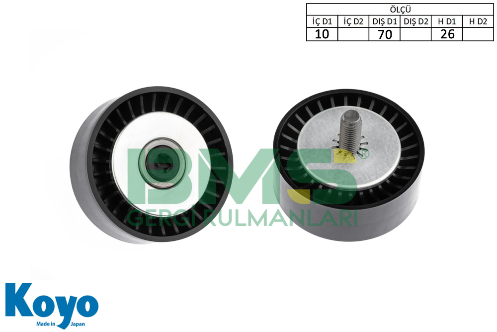 BMS%20310%20GERGİ%20RULMANI%20(10x70x26)%20ALFA%20ROMEO%20159%20-%20GIULIETTA%20MITO%20FIAT%20BRAVO,DOBLO,LINEA,PUNTO%20OPEL%20ASTRA%20H,VECTRA%20C%201.9%20CTDI%20SUZUKI%201.9%20DDIS