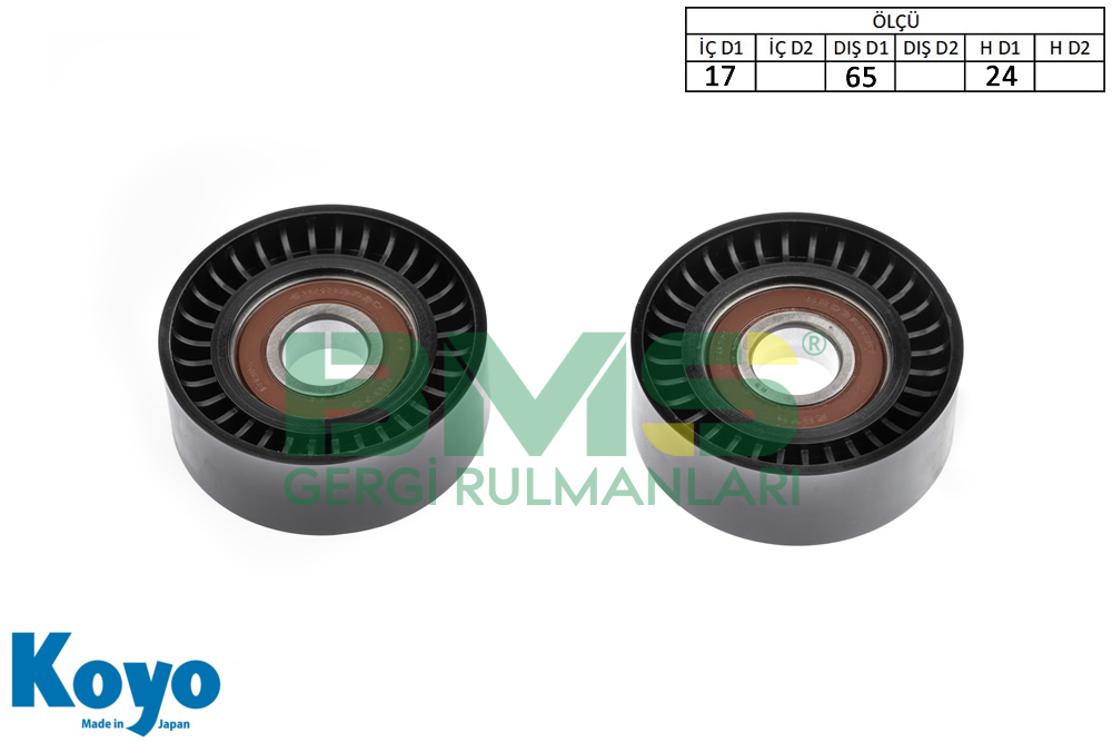 BMS%20316%20GERGİ%20RULMANI%20(17x65x24)%20AUDI,SEAT,SKODA,VW%201.2%20TDI%20-%201.4%20TDI%20-%201.6%20FSI%20PASSAT%201.6%202010/2011%20BENZINLI
