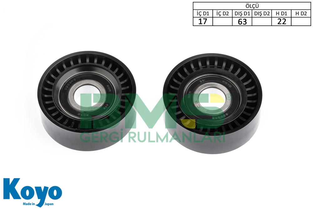 BMS%20328%20GERGİ%20RULMANI%20(17x63x22)%20OPEL%20ASTRA%20H