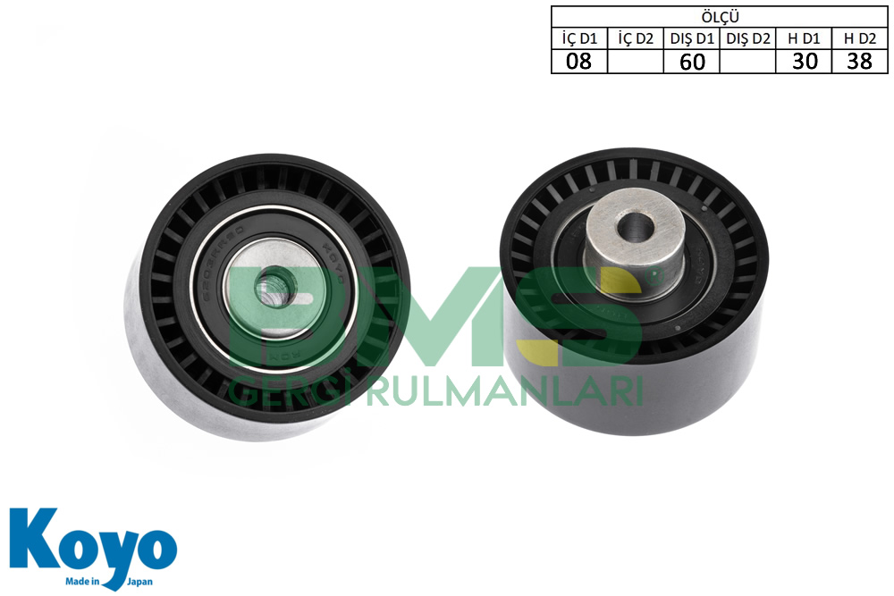 BMS%20397%20GERGİ%20RULMANI%20(8x60x30/38)%20CITROEN%20C2%201.4%2016V,C3%20FC%201.4%2016V%20C4%20LA