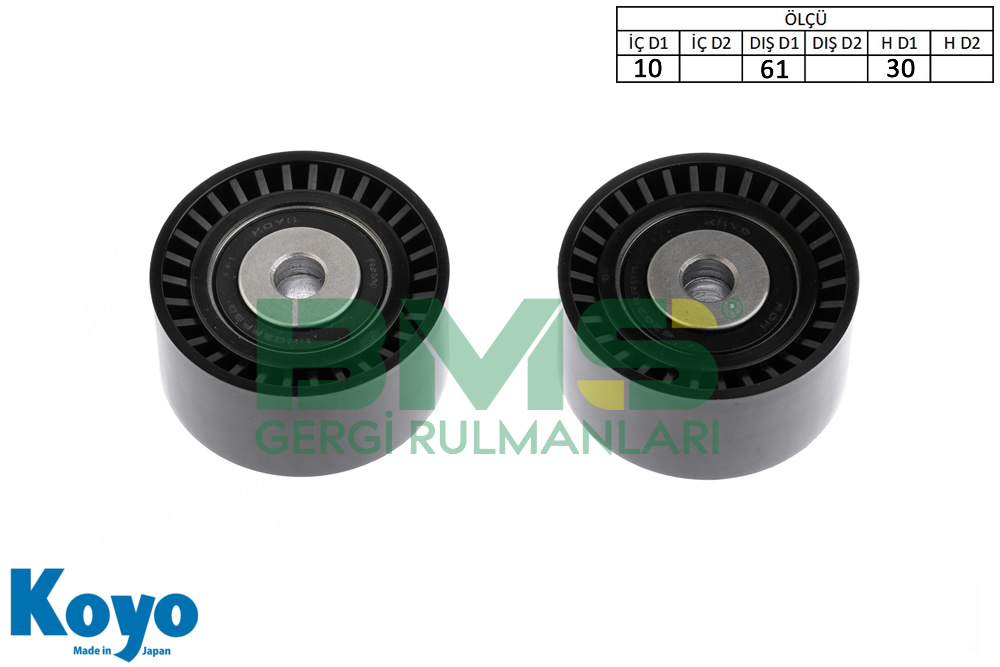 BMS%20438%20GERGİ%20RULMANI%20(10X61X30)CITREON/FORD/MAZDA/MITSUBISHI/VOLVA/OPEL/PEUGEOT