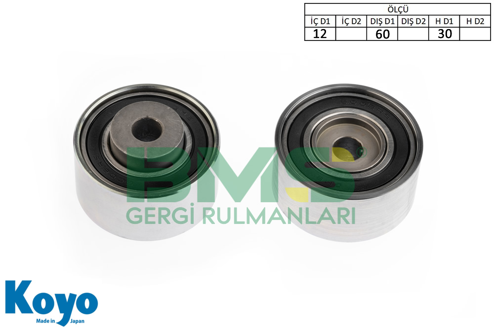 BMS%20464%20GERGİ%20RULMANI%20(12X60X30)TOYOTA%204%20RUNNER-CORONA-CRESSIDA-COROWN%20HIACE-HILUX-LAND%20CRUSER-TOYOACE