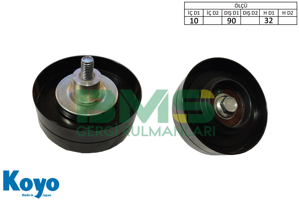 BMS%20698%20GERGİ%20RULMANI(10X90X32)%20DAF;