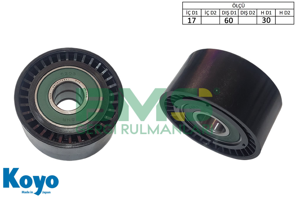 BMS%20701%20GERGİ%20RULMANI%20(17x60x30)%20PULLEY