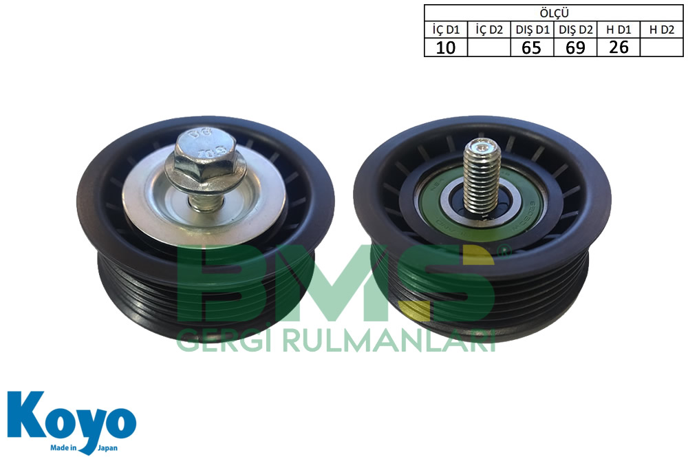 BMS%20712%20GERGİ%20RULMANI%20(10x65/69x26)%20FIAT;%20CROMA-GRANDE%20PUNTO-SEDICI,FORD;%20FOCUS%20II-C%20MAX,OPEL;%20ASTRA%20H-SIGNUM-VECTRA-ZAFIRA,SAAB;%209.3-9.5,SUZUKI;%20SX4