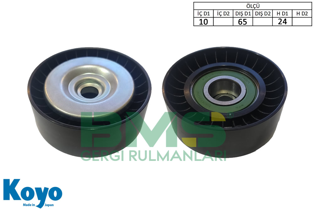 BMS%20713%20GERGİ%20RULMANI%20(10x65x24)%20AUDI;%20A3-TT,SEAT;%20ALHAMBRA-ALTEA-LEON-TOLEDO,SKODA;%20OCTAVIA%20II-SUPERB%20II-YETI,VW;BEETLE-CC%20B7-EOS-GOLF-JETTA-MULTIVAN%20T6-PASSAT-SCIROCCO%20III-SHARAN-TIGUAN-TRANSPORTER