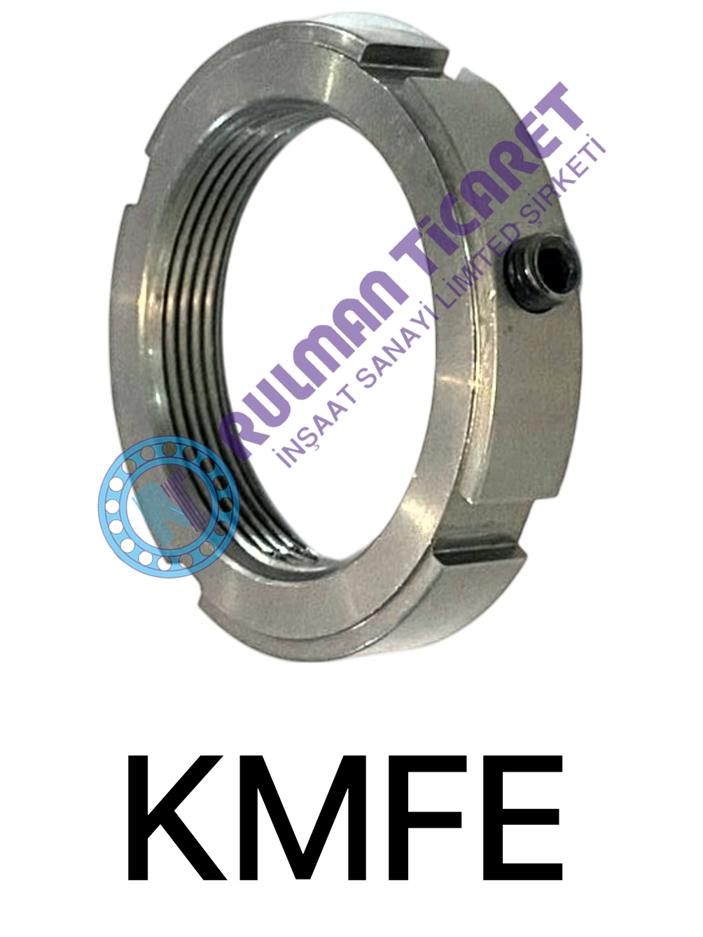 BMS%20KMFE20%20Özel%20Hassas%20Kilitleme%20Somunu%20M100x2x130x21%20mm