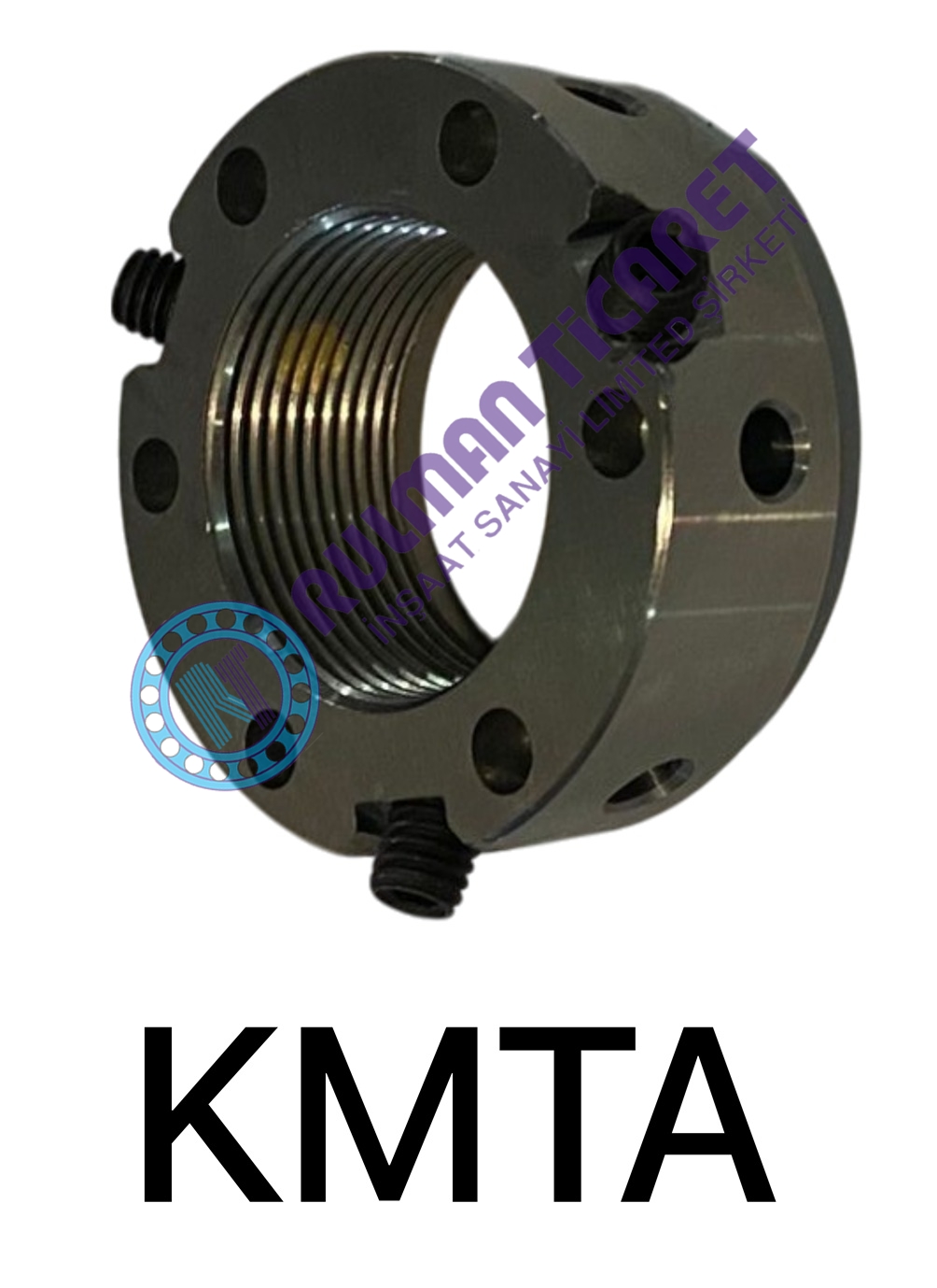 BMS%20KMTA14%20Özel%20Hassas%20Kilitleme%20Somunu%20M70x1,5x95x26%20mm