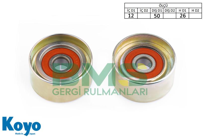 BMS 007 GERGİ RULMANI (12x50x26) TOYOTA COROLLA-SPRINTER-STARLET-TERCEL 1,3 2 E.L. 8695