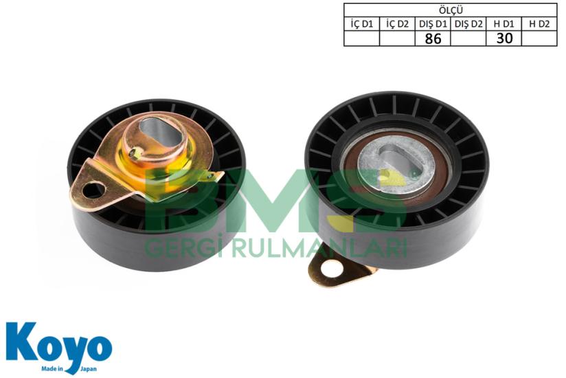 BMS 032 GERGİ RULMANI (86x30 AYAKLI) FORD ESCORT V - VI - VII, FIESTA III, MONDEO I - II - III