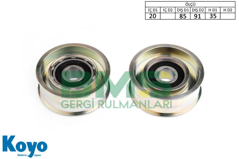 BMS 051 GERGİ RULMANI (20x85/91x35) CHEROKEE-VOYAGER 2.5 TD