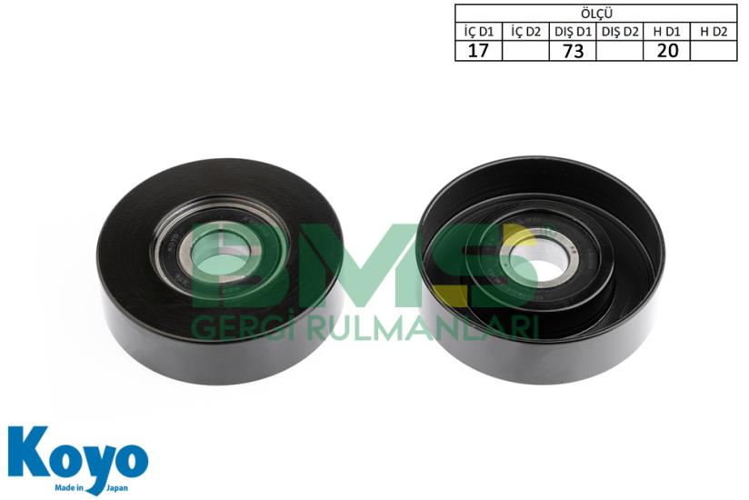 BMS 060 GERGİ RULMANI (17x73x20) HYUNDAI BENZINLI