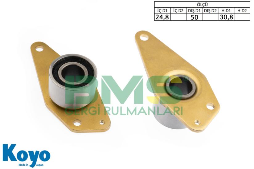 BMS 065 GERGİ RULMANI (24,8x50x30,8) MITSUBISHI; CARISMA RENAULT; CLIO-ESCAPE-LAGUNAMEGANE- R19-R 9- R 11-RAPID VOLVO; 340-440-460-480- S 40- V 40