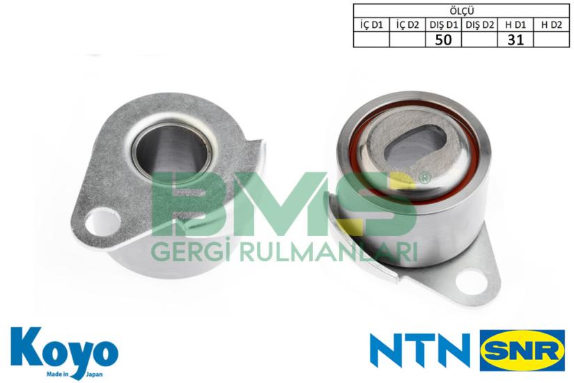 BMS 067 GERGİ RULMANI (50x32) MITSUBISHI; CARISMA OPEL; ARENA-MAVANO-VIVARO RENAULT; CLIO-ESPACE-KANGOOLAGUNA- MAGANEMASTER- R 9-11-19-21 VOLVO; S40-V40-340-360-480