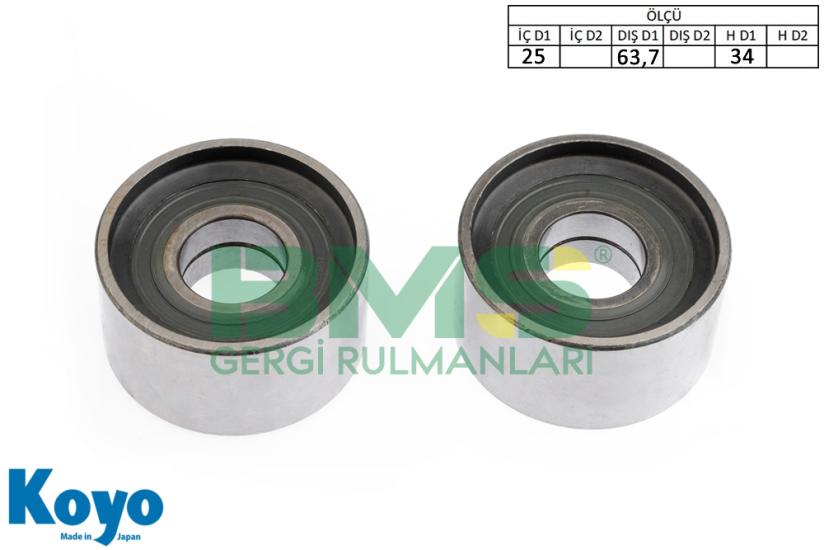 BMS 076 GERGİ RULMANI (25x63,7x34) CITROEN; JUMPER 2.8 HDI FIAT; 131, DUCATO IVECO; DAILY 1 PEUGEOT; BOXER RENAULT; TRAFIC, MASTER