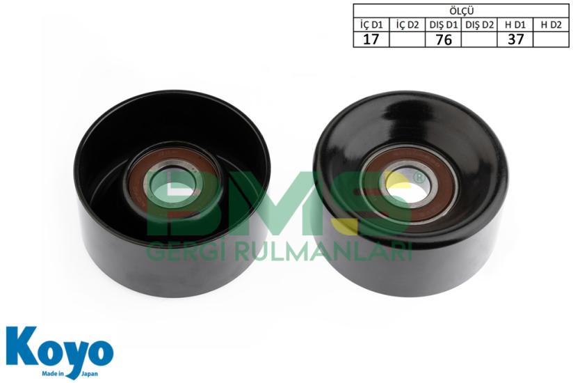 BMS 080 GERGİ RULMANI (17x76x37) FORD TRANSIT V184