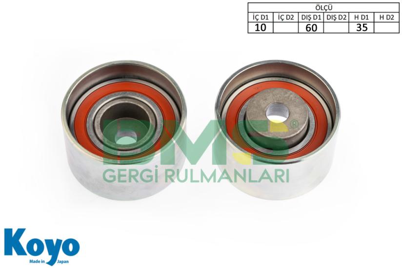 BMS 097 GERGİ RULMANI (10x60x35) SUBARU; FORESTER, IMPREZA, LEGACY I-II-III-IV (1.6 - 2.0 - 2.5)