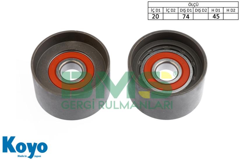 BMS 099 GERGİ RULMANI (20x74x45) MERCEDES; ACTROS, TRAVEGO