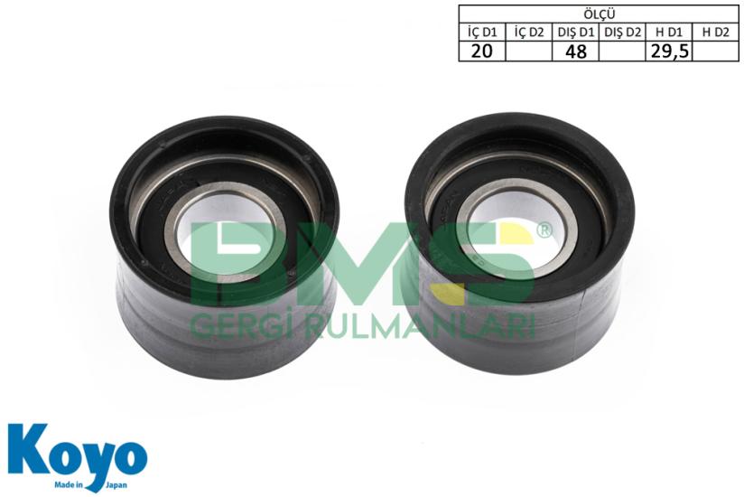 BMS 117 GERGİ RULMANI (20x48x29,5) FORD; ESCORT V-VI-VII, FIESTA III, MONDEO I, MONDEO II (1.6 - 1.8)
