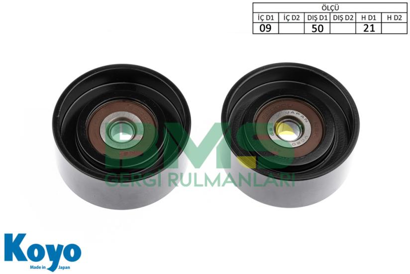 BMS 121 GERGİ RULMANI (09x50x21) BMW; E30, E36, E34