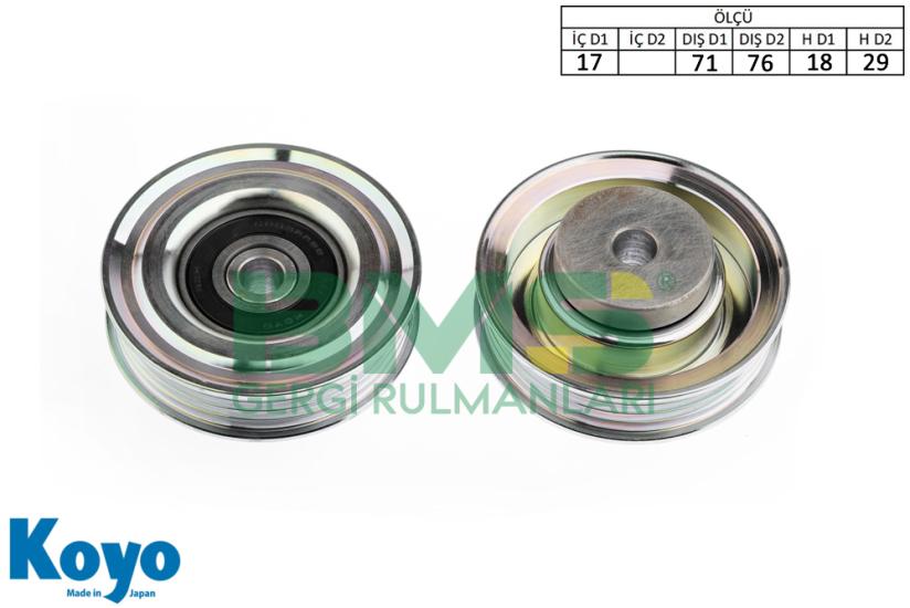 BMS 148 GERGİ RULMANI (10x71 / 76x18/29) SUZUKI; SWIFT 1.3 2000 MODEL