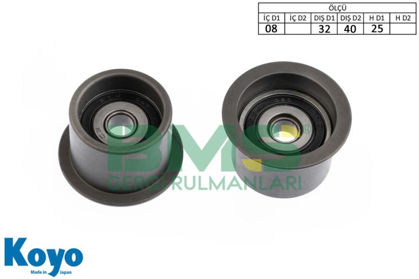 BMS 150 GERGİ RULMANI (08x32/40x25) BMW; 3 SERISI (E 36 - E 30), 5 SERISI (E 34)