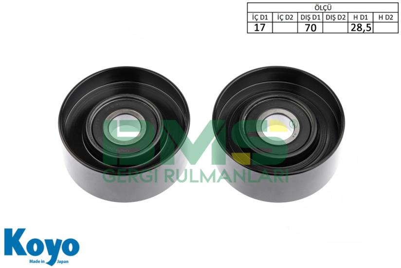 BMS 151 GERGİ RULMANI (17x70x28,5) FIAT DUCATO 02-
MERCEDES-BENZ C-CLK-E-S-M-G-V-VITRO-SPRINTER 2-3-4-5  97-