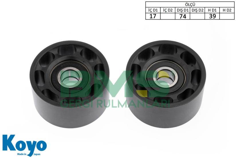BMS 153 P GERGİ RULMANI (17x73x39) KAWASAKI IS MAKINESI / FORKLIFT