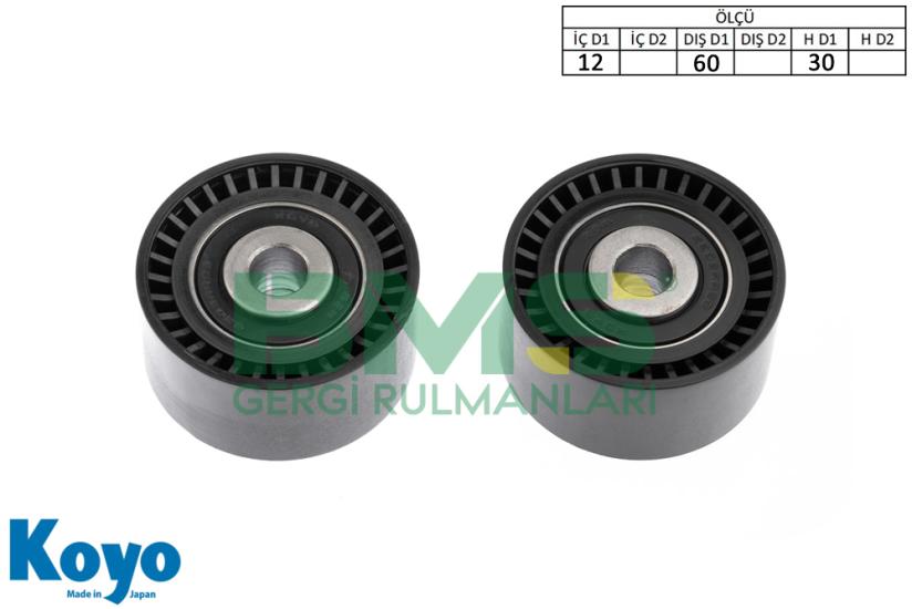 BMS 160 GERGİ RULMANI (12x60x30) TATA; XENON