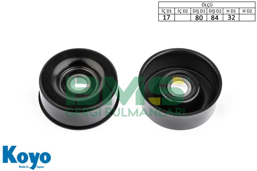 BMS 162 GERGİ RULMANI (17x80/84x32) NISSAN; PRIMERA, X-TRAIL