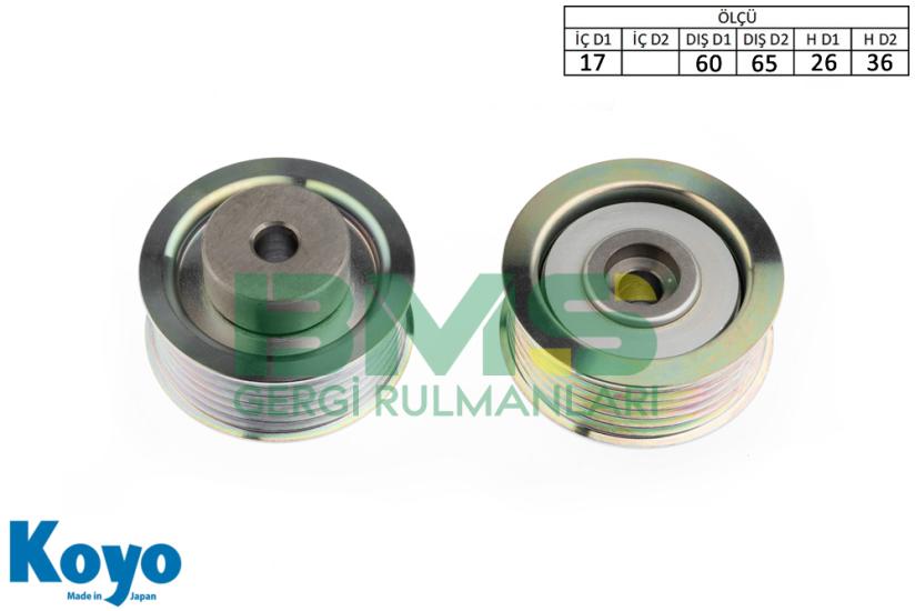 BMS 182 GERGİ RULMANI (10x60/65x26/36) SUZUKI GRAND ESCUDO