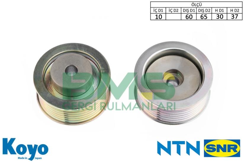 BMS 194 GERGİ RULMANI (10x60 / 65x30/37) SUZUKI; ZAFIRA, GRAND VITARA 1.9 DDIS 1.8 OPEL; ZAFIRA