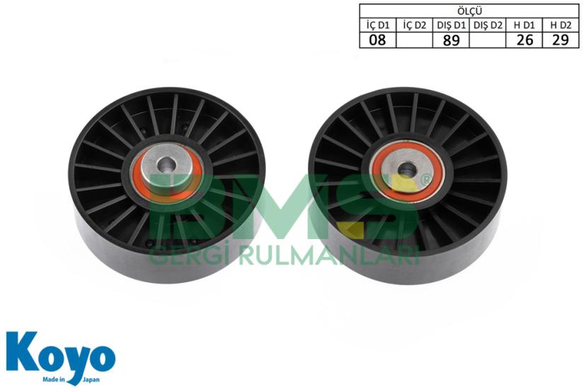 BMS 211 GERGİ RULMANI (08x89x26/29) VOLVO RENAULT; LAGUNA