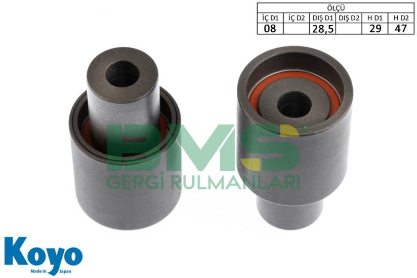 BMS 221 GERGİ RULMANI (08x28,5x29/47) VW; CADDY, BORA, PASSAT 1.9 TDI SEAT; CORDOBA 1.9 SDI