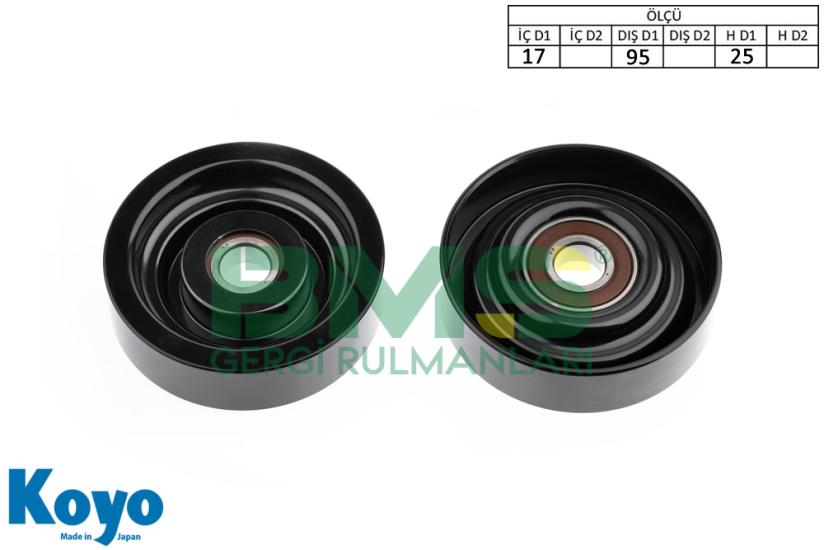 BMS 239 GERGİ RULMANI (17x95x25) HYUNDAI; i20, i30
