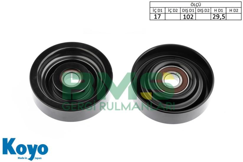 BMS 245 GERGİ RULMANI (17x102x29,5) TOYOTA; LAND CRUISER 4.7