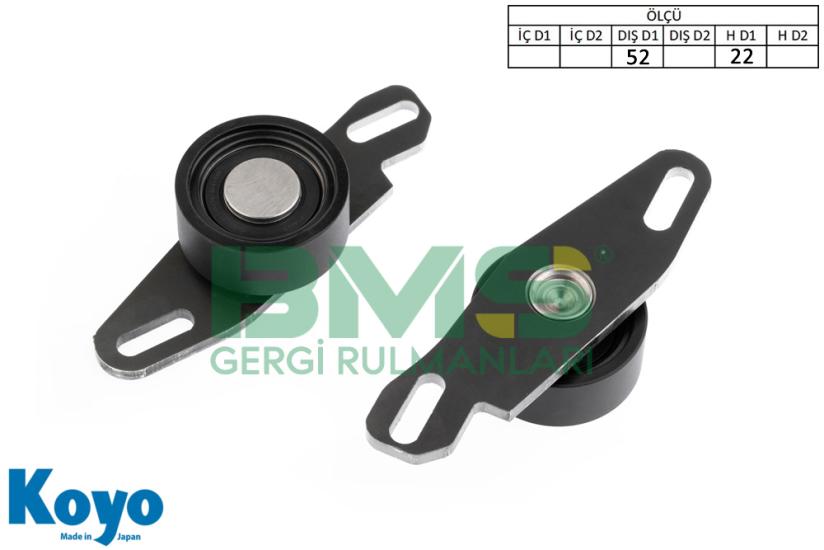 BMS 254 GERGİ RULMANI (AYAKLI / FOOTED 52x22) SUZUKI; ALTO - CARRY 1.0