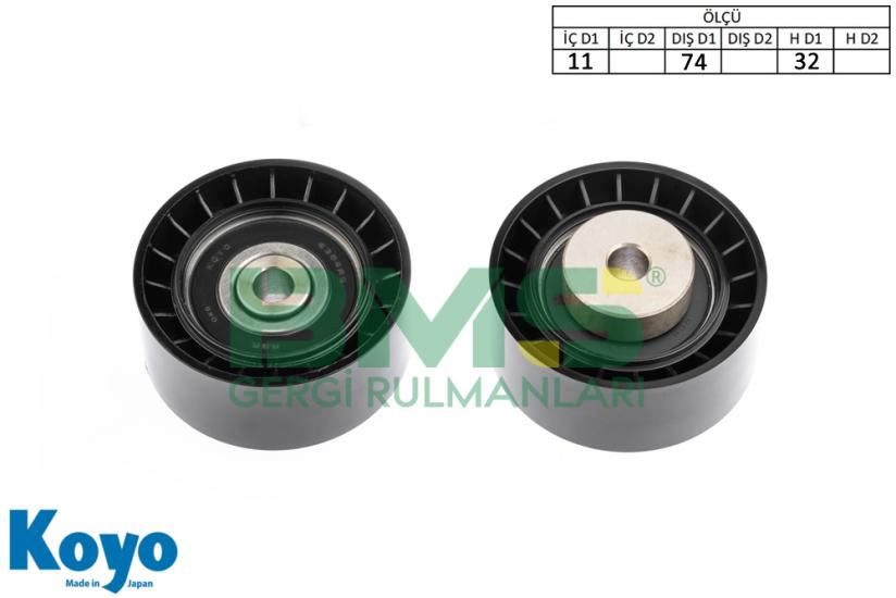 BMS 258 GERGİ RULMANI (11x74x32) SCANIA; R420