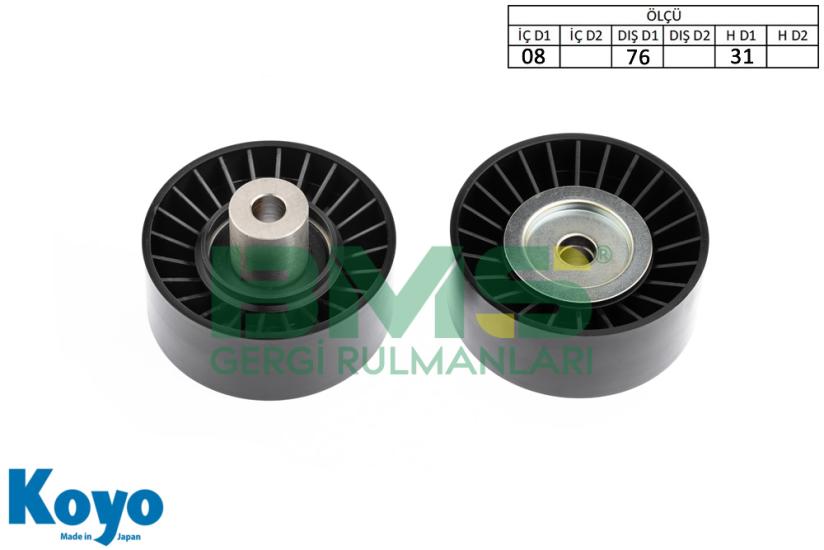 BMS 270 GERGİ RULMANI (08x76x31) FORD; TRANSIT 2.4 TDCI