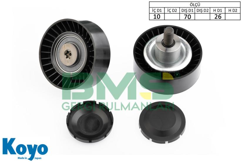 BMS 272 GERGİ RULMANI (10x70x26) BMW; E 36 - E 46