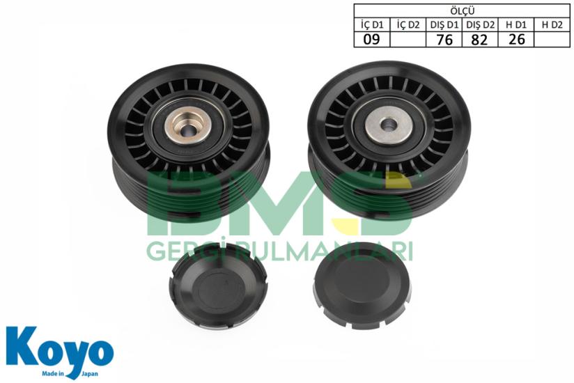BMS 274 GERGİ RULMANI (09x76 / 82x26) VOLKSWAGEN; CRAFTER 2.5
