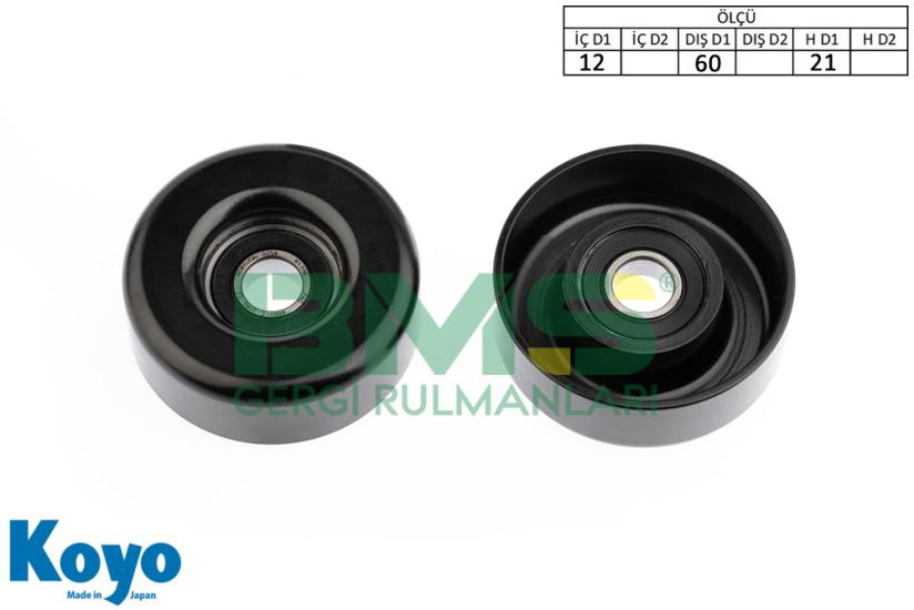 BMS 280 GERGİ RULMANI (12x60x21) CHRYSLER - CADILLAC; 5-3X6,2MT, TAHOE, 4.8 - 5.3 V8