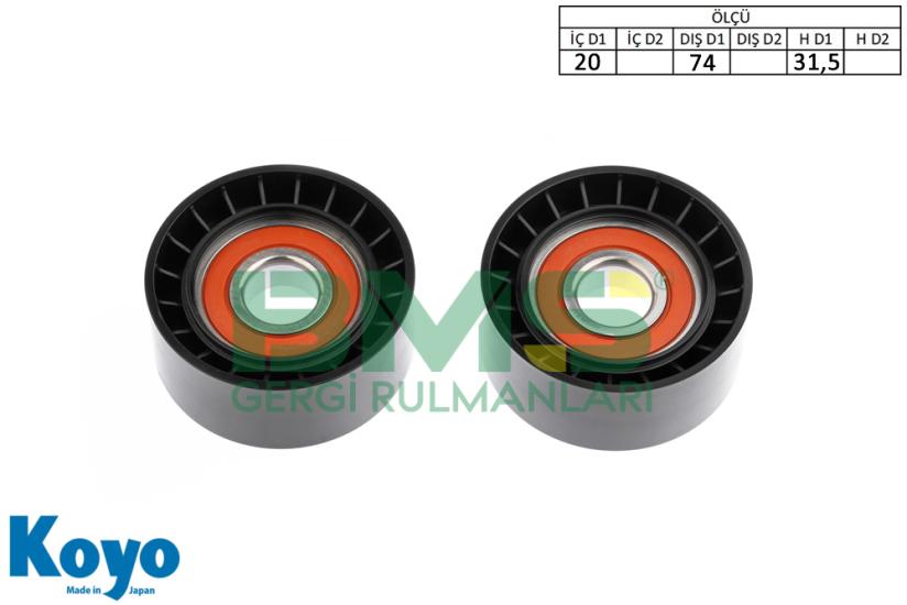 BMS 282 GERGİ RULMANI (20x74x31,5) SCANIA