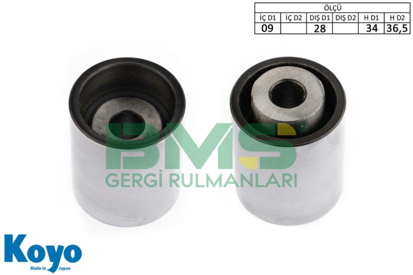 BMS 289 GERGİ RULMANI (09x28x34/36,5) HYUNDAI - KIA ; BONGO, CARNAVAL 2.9 CRDI