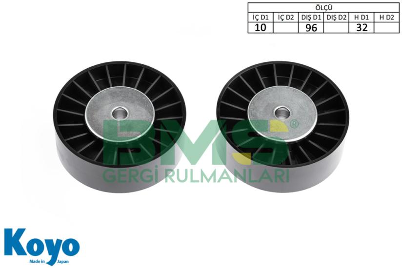 BMS 294 GERGİ RULMANI (10x96x32) SCANIA; 4 SERISI 114G/380 124G/380 124C/160 124C/400