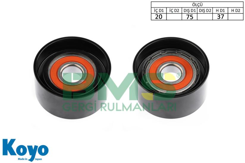 BMS 295 GERGİ RULMANI (20x75x37) MERCEDES 403 EURO 3