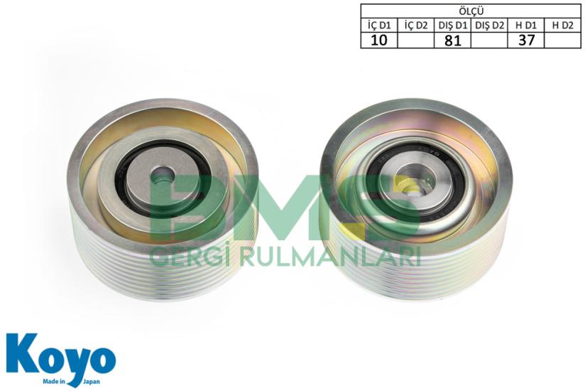 BMS 298 GERGİ RULMANI (10x81x37) MERCEDES; TRAVEGO SETRA S415-S416