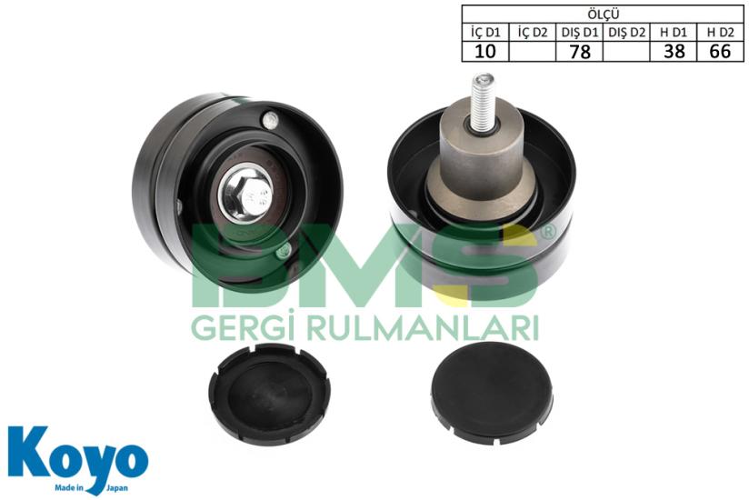 BMS 302 GERGİ RULMANI (10x78x38/66) SCANIA;TEMSA